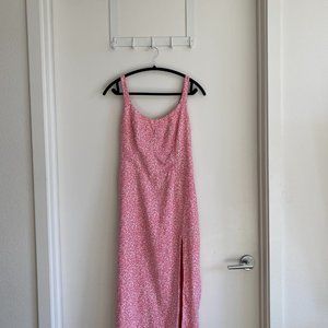 PINK Abercrombie mid-length dress